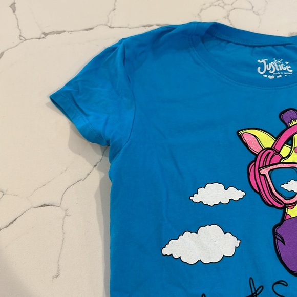 Kids Justice Giraffe T-Shirt - Picture 2 of 9